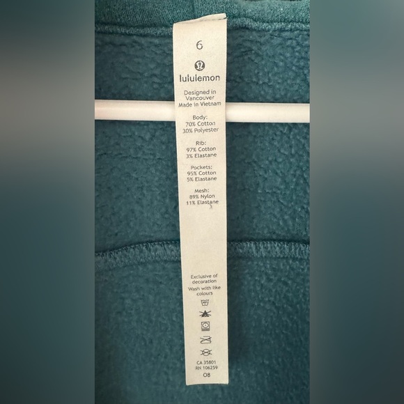 Lululemon Scuba Hoodie Light Cotton Fleece - Picture 5 of 13
